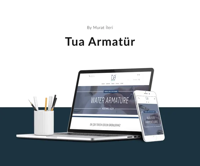 Tua Armatür — Web tasarımı / Site yönetimi