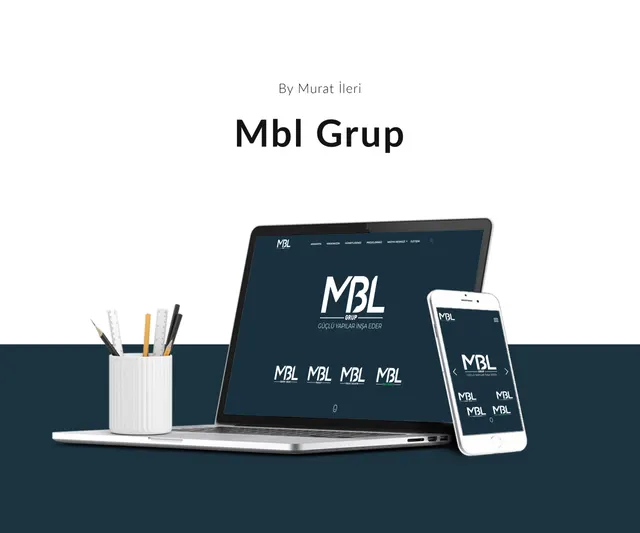 MBL Grup — Web tasarımı / Marka kimliği