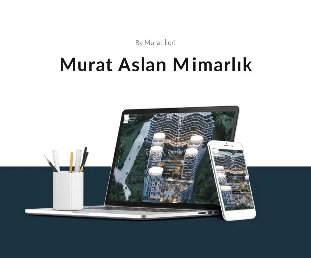 Murat Aslan Mimarlık — Web tasarımı / Kurumsal kimlik