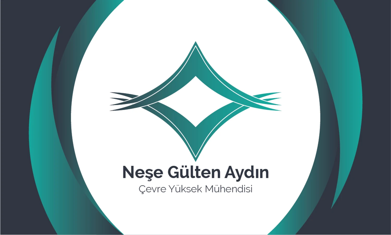 Neşe Gülten Aydın için Murat İleri tarafından hazırlanan kartvizit tasarımı çalışması