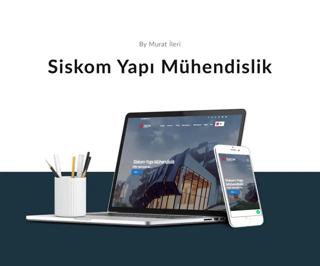 Siskom Yapı Mühendislik — Web tasarımı / Marka kimliği