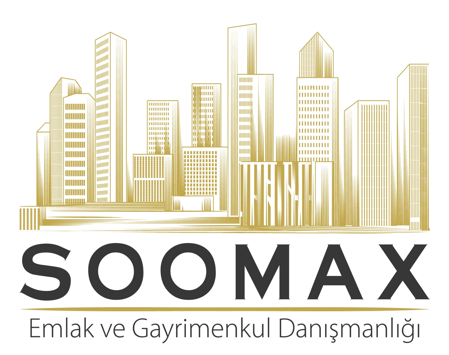 Soomax Emlak ve Gayrimenkul Danışmanlığı için Murat İleri tarafından hazırlanan logo tasarımı çalışması